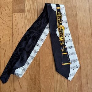 Steven Harris vintage clarinet tie